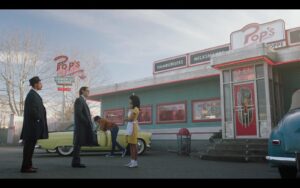 Erinn Westbrook Instagram - TONIGHT. ❤️ Travel through time with Tabitha Tate on @thecwriverdale. Many thanks to @writerras for the opportunity to lead this episode “Angels in America,” @evkmartin   our talented & committed writers for the beautiful story and @claudiayarmy for her vision and collaborative spirit. To our crew: nothing would be possible without your hard work, thank you. Although Riverdale is, in so many ways, a land of the fantastical, I’m grateful to touch upon important issues that were (& are) very much real in this ep. Don’t miss it. ❤️