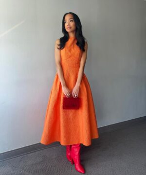 Erinn Westbrook Instagram - Thank you for a wonderful afternoon, @paleycenter ! 🧡💕 #paleyfest