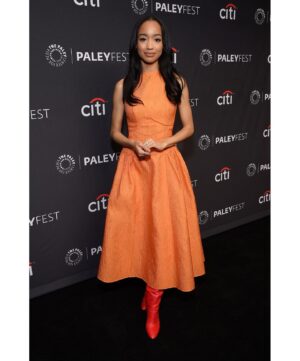 Erinn Westbrook Instagram - Thank you for a wonderful afternoon, @paleycenter ! 🧡💕 #paleyfest