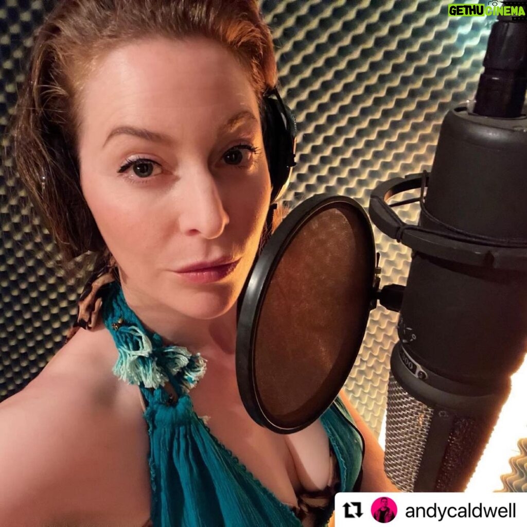 Esmé Bianco Instagram - #Repost @andycaldwell (link to LIKE A GHOST in bio) ・・・ That day we were in the studio recording the vocals for 'Like A Ghost' w/ @esmebianco🎙