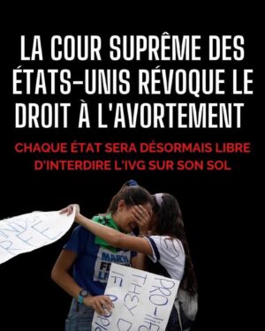 Estelle Lefébure Instagram - Impensable…Mais c’est la triste réalité 
#solidarity #usa 
#mybodymychoice 
#mybodymyrights