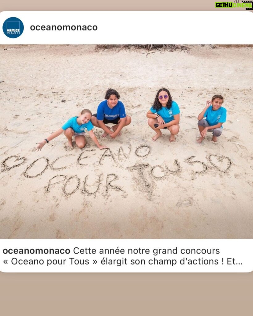 Estelle Lefébure Instagram - Je suis très heureuse et honorée d’être la marraine et membre du jury pour cette nouvelle édition du grand concours « Océano pour Tous ». Celui-ci s’adresse cette année , aux collèges de Monaco,de France métropolitaine ,des territoires et départements d’Outre-mer, et s’ouvre également à l’international et aux pays francophones . Cette nouvelle édition rassemble 25 établissements et plus de 600 élèves , avec une attention particulière aux candidatures des établissements situés en Réseaux d’Education Prioritaire (REP) et en zone rurale. « Nous souhaitons que cette opération éveille la conscience écologique des jeunes générations autour d’un projet collectif ,créatif et engagé pour l’Océan .» @robert.calcagno @oceanomonaco 📷 @olivierborde @speromare #association