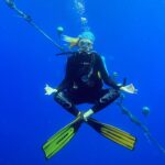 Estelle Lefébure Instagram - The Underwater world is peacefull #sousleau #exploration #protection #association #speromare @serial_divers @isabellebadias @speromare @cressi1946 #dive