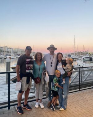 Esther Anderson Instagram - So grateful to have had my mum and papa here this last couple of weeks 💕💕💕
We miss you already!!! 
#family #la