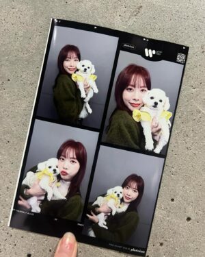 Eun Ji Instagram - 쌀밥이랑 함께한 8주년 축하하기! 호호💝 
(라렌아.... 넘 부담스럽네?🤭🥰)