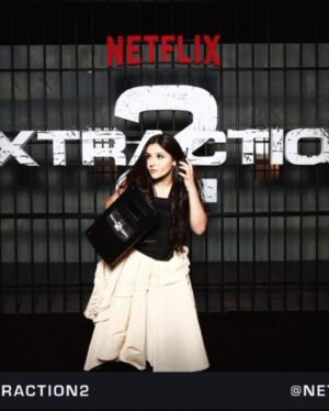 Eva Ariel Binder Instagram - Some of my favorite highlights of last nights Extraction 2 Premiere! Thank you so much @netflix and @agbofilms for @agbofilms for inviting me! The movie was PHENOMENAL!!! I had such a great time, and met so many cool people! Great job everyone at @imncreative the sound was amazing :) @pit_shepherds_palace @karolinanewall @mark.binder @adam_bessa @chrishemsworth @maximilianpiazza @nakedmoleratenthusiast @jocelyn_biga  #extraxtion2