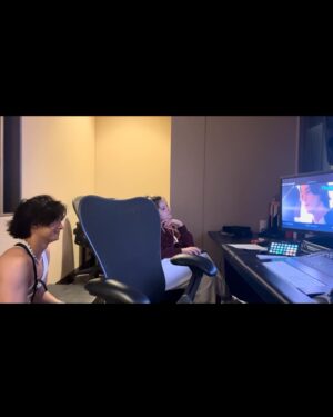 Eva Ariel Binder Instagram - UPDATE! Such a great time in studio with my friend , classmate, and co star Rio Mangini! " It was Only You" coming soon!! @riomangini @imncreative @maxproductionteam @hugo_willl @mark.binder @annmangini @innovativeartists @pallasmanagementgroup @mspallas  #writer #director #actress #romeoamdjuliet #julietmontegue #producer #create #filmmaker #womaninfilm