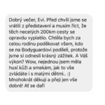 Eva Burešová Instagram – Zdravím vás při nádherné sobotě. 
Máme za sebou první tři představení muzikálu The Bodyguard a já mám neskutečnou radost z toho jaké zprávy mi od vás chodí. 
Strašně moc mě těší, že se vám náš muzikál líbí a že mi takové zprávy vůbec posílate. Je to obrovská radost ❤️

Děkujeme a přijďte zas ! 

Tady máte fotku těsně před představením. 
Relax, čajík, maska na xichtík, rozezpívání a pak se jde na to!