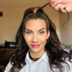 Eva Decastelo Instagram - Takhle normálně nevypadám, ale moje milovaná @silvie.siegr_muah_stylist má prostě zlaté ruce. I srdce❤️ Děkuju, že Tě mám. #mua #makeupartist #makeup