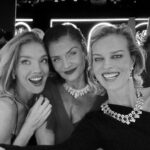 Eva Herzigová Instagram – Congratulation Caroline Scheufele on your beautiful ART event launching your new designs not only in jewelery but also stunning couture dresses. Your so talented! ❤️ Caroline’s couture is born! 
@chopard @festivaldecannes 
Thank you my glam team @ttmakarova @bentalbott @clementlomellini @dmanagementgroup