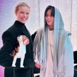 Eva Herzigová Instagram - P U P P Y L O V E 🐶 @balenciaga demna @johanfleury @lauren_bos @alessandrorebecchi