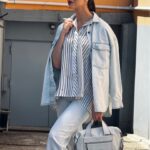 Evagelia Siriopoulou Instagram - 🌻🌻🌻 #fashionstyle @americanvintage_officiel @lepandorinegreece @shoessante @niso_officialpage @__actandreact__ @stefania_dros