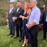 Evagelia Siriopoulou Instagram - Για την βάφτιση του Νικόλα μας διαλέξαμε τα καλύτερα γιατί ένας είναι ο πρωταγωνιστής στην ζωή μας!!! Οι ωραιότεροι και οι καλύτεροι νονοί του κόσμου… @smaragda_karidi_official @atheridis_thodoris_official @sklgeorge @michalis_marinos_official Ευχαριστούμε πολύ τον @steliosmanolas_ και @stovabambini για τα ωραιότερα βαφτιστικά που έφτιαξε για το αγόρι μας!💕🙏 @picme.gr_photography 📸 #love #❤️