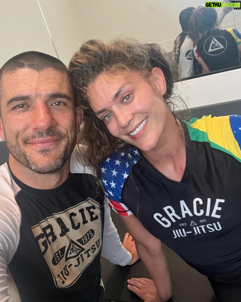 Eve Torres Instagram - Another year loving you, admiring you, and choking you. @renergracie 16 years ago today I met you and jiu-jitsu on the same time (thanks to @vicgracie) and we’ve been in a love triangle ever since. 😘