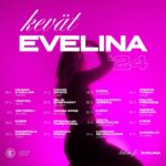 Evelina Instagram - pehmee kevät ’24 🩷🌸 huomen starttaa tän vuoden keikat ja pehmee kiertue on tänä viikonloppuna Tampereella ja Vaasassa! nähään keikoil ja tehää muistoi 🫶🏼