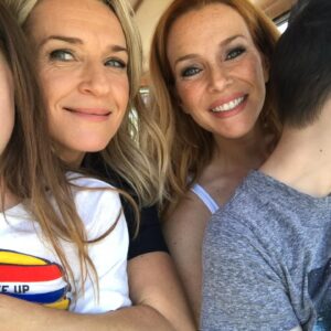 Ever Carradine Instagram - Happy Birthday, Annie. I think of you every time I  see an orange cat, a rainbow or an ice cold cider. #anniewersching #happybirthday #fuckcancer🎀