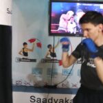 Evnika Sadvakassova Instagram - Evnik - jab workout. High-speed Simulator Evnik PRO. In this video you can see how Rush Saadvakass, executing complex of exercises to make his jab punch more sharp and tough. The benefit of this workout is that we work on the hand in that positions, in the begining of the punch movement, what gives us more fast start, in the middle and in the end, make our muscles more strong on the whole trajectory of the hand movement. This is the new and higly effective approach in workout of the strong and tough boxing punch. Ex.1 - train the first impuls Ex.2 - elbow joint power  Ex.3 - make the accent in the end of a punch Ex.4 and 5 - increase your hand endurance, what is very important in the jab making Ex.6 - increase your speed of the hand straitenning #SaadvakassFamily #RushSaadvakass #SimulatorEvnik #Jab #RevolutionInSport #NewTechnologiesInSport #PersonalDevelopment #AmazingSkills #EvnikSimulator Эвник - отработка джеба. Скоростной Тренажёр Эвник ПРО. В этом видео вы увидите, как Руш Саадвакасс выполняет комплекс упражнений для постановки резкого и жесткого джеба. Преимущество этой отработки в том, что мы прорабатывает руку в трех положениях: в начале ударного движения, что дает быстрый старт, в середине и в конце, закрепляя мышцы по всей траектории движения руки. Это новый и сверх эффективный подход к наработке сильного и жёсткого удара в боксе. Упр. 1 - тренирует первичный ипульс. Упр. 2 - силу в локтевом суставе. Упр. 3 - усиливает акцент в конце удара. Упр. 4 и 5 - повышают выносливость руки, что очень важно при нанесении джеба. Упр. 6 - повышает скорость выпрямления руки.