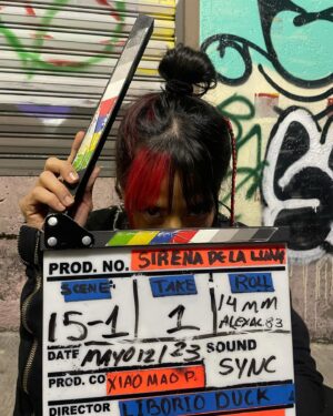 Fátima Molina Instagram - #tbt aquellos días de mecha roja 🧲🎬