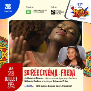 Fabienne Colas Instagram - #SelfieTime? Bon dimanche!!! Dire que le 17e @festivalhaitienfolie ouvre dès ce lundi 24 juillet et se poursuit jusqu'au dimanche 30 juillet 2023 à #Montreal. 

Ne manquez pas cette belle programmation: HaitiEnFolie.com #HEF23 

Merci @td_canada pour toute cette confiance.

Youn di lòt! Map tann nou tout pou nal fè yon bèl fèt ansanm!!!