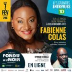 Fabienne Colas Instagram - #Montreal, (et sur le web), joignez-nous du 7 au 11 fevrier 2024 au @festivalfonduaunoir pour une célébration exceptionnelle du Mois de l'Histoire des Noirs. Un festival en mode hybride pour le bonheur de tous. Info, prog et billets/passes: www.FonduAuNoir.ca #FAN24 Présenté par @td_canada, créé par la Fondation Fabienne Colas. #MoisHistoireDesNoirs #HistoireDesNoirs #Noirs #Diversite #Inclusion #Musique #Cinema #Humour #Discussion #Litterature #Conference #black #realitenoire #celebration #BlackJoy #BlackExcellence