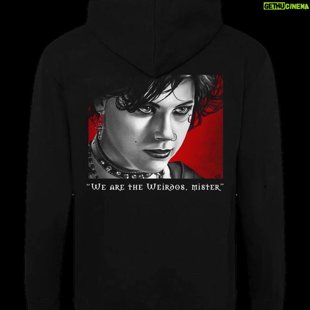 Fairuza Balk Instagram - Pre order now for Christmas! Finishing soon! Tees, hoodies, favourite Nancy quote personally signed postcards! XxF