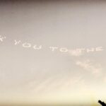 Fairuza Balk Instagram - Saw this in the sky one day. “Thank you to the World”. Indeed. Much love to you all on this day of giving Thanks