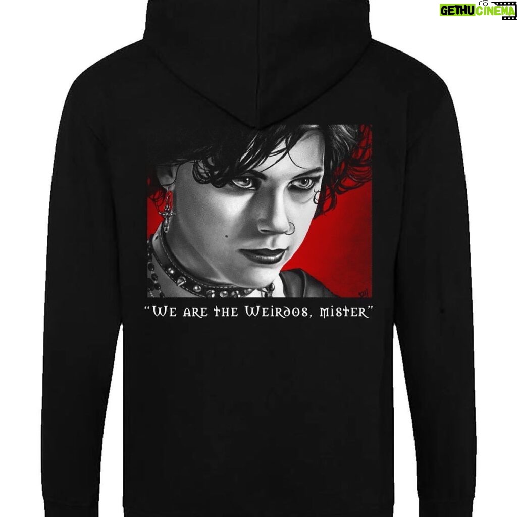 Fairuza Balk Instagram - To make sure I can get these out to you guys in time for Christmas we will be closing the pre order in the next 24 hours! Tees, Zip Hoodies & personally signed Nancy Postcards with your favourite Nancy quote as well as 30% discounted Nancy bundles available! Free gifts on international orders to make up for shipping costs & Canadian shipping is fixed at $30 max. I can't wait to personally package and post these to you guys! xoxF