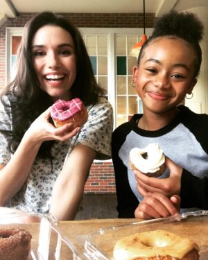 Faithe Herman Instagram - Grace took me to try my first cronut! ☀️