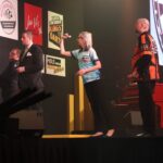 Fallon Sherrock Instagram - Feeling blessed right now. On the @kingsofdarts tour playing with the best @modusdarts180 @colossusbets_ @lstyleglobal