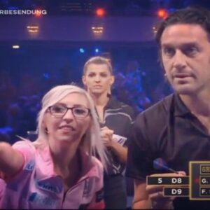 Fallon Sherrock Instagram - Looking back what a great experience this was. @luca_toni.9 @sarah.harrison.official