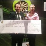 Fallon Sherrock Instagram - 🙌🏻 absolutely buzzing to have won the Irish open yesterday in Killarney, so pleased with how I played 🎯 must be the lucky Guinness 🍀😆🍻 @modusdarts180 @dynasty_japan @lstyleglobal
