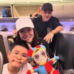 Fann Wong Instagram - Stepping into the New Year hand in hand ❤️ Here’s to a night of reflection, gratitude and anticipation💋🥳 Counting down in the air @aiainbaby Cheers to 2024 Here’s to a year filled with laughter, adventure and dreams coming true. wishing you all a Happy New Year , a great 2024🥳🥳🥳