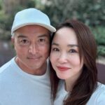 Fann Wong Instagram - 我的母亲节。。。迟了一天，今天有花但没人🥹 @aiainbaby 又走了。。还好我有儿子🤣🤣🤣 儿子是暖男，昨晚11 点晚上才回到家，大家都睡了，摸着黑却看到门口贴了张图（图三），好开心💋💖好感动，儿子自己画的卡耶～今天问他，妈妈为什么是横着的？你猜他说了什么🤪🤪🤪💖💖💖💪🏻💪🏻💪🏻 @aiainbaby ㊗️所有妈妈，母亲节快乐❤️
