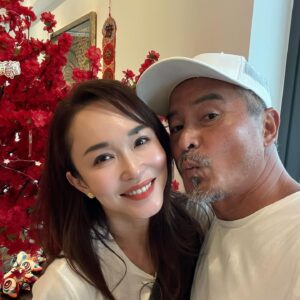 Fann Wong Instagram - 初五快乐，情人节快乐❤️❤️❤️
今天和我的家人、老公家人 还有  @huiqinggg @doubleshadows 一起度过🤩🤩🤩
老公一整天煮煮煮, 感恩有这样的时刻，让我们更加珍惜彼此🥰
㊗️大家情人节快乐

@aiainbaby