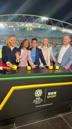 Fara Williams Instagram - Another tournament complete, magical month at work with the @bbcsport… since retiring I’ve been fortunate to cover 2 International tournaments where the @lionesses have done us all proud!

Yes it wasn’t the final result we wanted yesterday but we continue to make history! 

Thanks to everyone who’s played their part over the last month ❤️🤛🏽