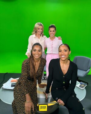 Fara Williams Instagram - @fifawomensworldcup R16 completed.. great work from all involved. 
Always fun working with these guys. ❤️