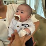 Farahdhiya Instagram - Visited baby Ammar today,such a handsome boy,semoga menjadi anak yg soleh dan membesar dgn baik. Thanks for having us B @rebeccanuralislamahmad 🤍