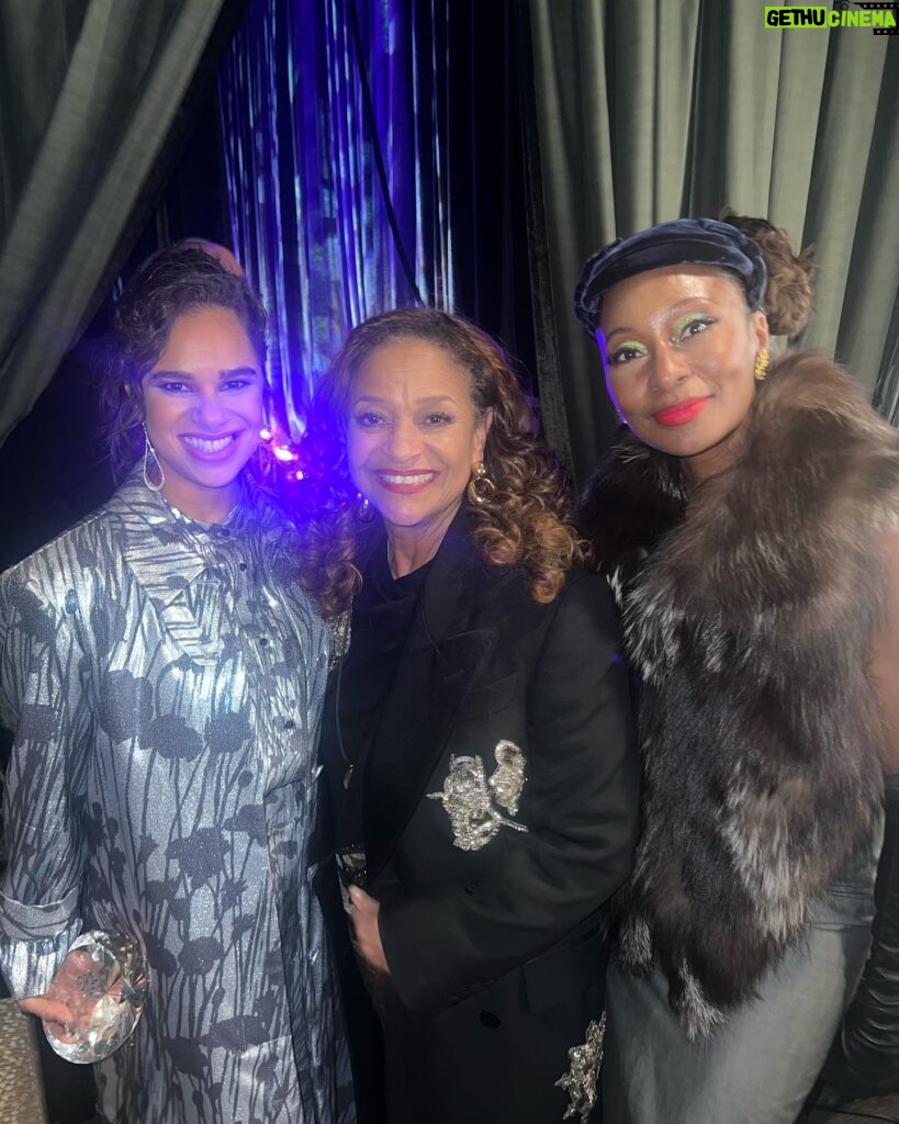 Fatima Robinson Instagram - I had the honor of presenting Misty Copeland a award last night at the @aafca . What a beautiful evening abd to be in the room with @therealdebbieallen and @mistyonpointe was a dream come true.