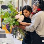 Fatima Robinson Instagram – Headed to work in London I stumbled past a floral arrangement class. As I leaned on the wall watching they graciously asked me to join. @claridgeshotel @glennshaw.botanicals