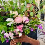 Fatima Robinson Instagram – Headed to work in London I stumbled past a floral arrangement class. As I leaned on the wall watching they graciously asked me to join. @claridgeshotel @glennshaw.botanicals