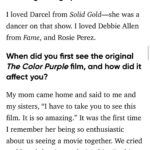 Fatima Robinson Instagram - Thank you @oprahdaily for this lovely interview…..3 more days💜