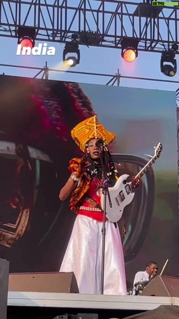 Fatoumata Diawara Instagram - Thank for your love India!#lollapalooza ❤️🔥Rishab Dahiya