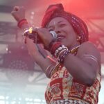 Fatoumata Diawara Instagram – Band on the Wall favourite @fatoumata_diawara__ returns to Manchester next month! 🌟
 
This time round she’s bringing her vibrant live show to the stunning @newcenturymcr
 
Celebrated worldwide for her combination of Wassoulou rhythms with an eclectic range of genres, this is not one to miss – grab your tickets while you can!
 
📅 Fri 02/02/24
🎟 bandonthewall.org