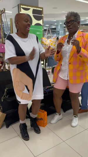 Felicia Cannon Instagram - Macy’s had a fashion show at Lenox, the DJ was fly and we got our groove on… HMD ladies.