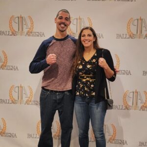 Felicia Spencer Instagram - Happy to share the experience and trip to Calgary for @pawfcmma with my brother Derek. 👊🏼 It will be a great event with skilled fighters from around the world - check it out tomorrow at 4:30 EST, 3:30 CT on fite.tv or visit pawfc site for link! 🌐
...
#family #smile #wmma #pawfc #fighting #fighters #bjj #muaythai #kickboxing #boxing #women #mma