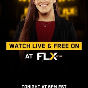 Felicia Spencer Instagram - Broadcast of #EAGLEfc44 tonight at 6pm for 🆓️FREE🆓️! 

✅️ Download the FLX app on any device to stream the event. It is a stacked card with really solid MMA👊🏼 

🔥 Yours truly will be part of the broadcast team along with @henry_cejudo @cyrustheshow @sbrflores @sonnench @jennifersterger @usman84kg 🔥