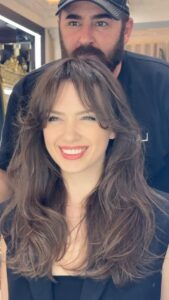 Felicia Sağnak Instagram - Wash and go! #haircut #haircare #hairtransformation