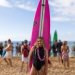 Felicity Palmateer Instagram - EDDIE INVITEE 2023/2024!! My biggest surfing achievement to date and the highest honour in surfing. Ever since I was little I’ve always dreamed of being invited to @theeddieaikau but it wasn’t a reality until last year when the women got to compete for the first time. The ceremony and blessing was so beautiful and to be a part of the paddle out was surreal. Sitting amongst waterman and women that I’ve idolised my whole life didn’t feel real. And to make history with my sis @lauraenever , being the first two Australian women to ever be invited makes it even sweeter. Feeling an a whole range of emotions but more than anything an immense sense of gratitude. Thank you to @haa_aikau and the Aikau Ohana. Photos @giulia.avilaa @traviskeahi_photos @jesseaphoto @haakeaulana #eddieaikau #eddieaikauinvitational
