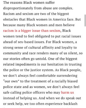 Feminista Jones Instagram - So I wrote this article for TIME ten years ago and it’s since become one of the most cited articles about Black women and Domestic Violence

I’m also one of the first people to discuss Black men’s DV rates, even as they accused me of hating them. 

Bringing it back because it matters