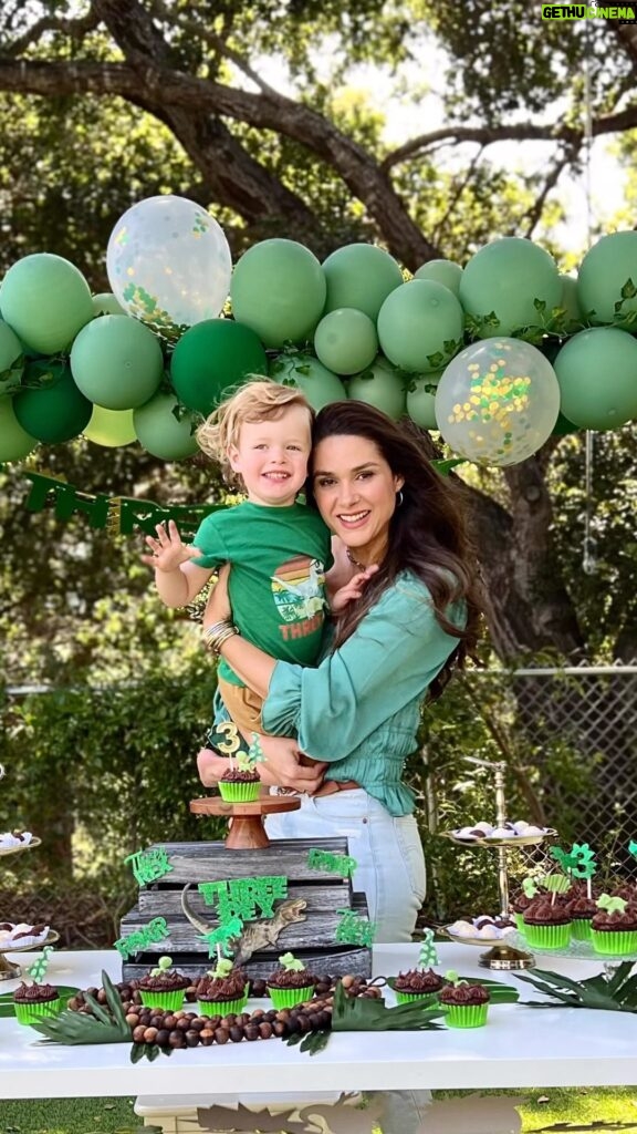 Fernanda Machado Instagram - Viva o Leozinho! 🎉🎊💚🎉🎊 Mesmo no meio da loucura, mamãe fez uma festinha pra ele! Os últimos dias tem sido uma loucura insana por aqui… Mas eu tô feliz demais que eu consegui, mesmo no meio da loucura toda, fazer o niver do meu pequeno ser especial, porque a gente que é mãe sempre dá um jeitinho de fazer o dia deles especial, né?! Leozinho, você merece tudo de mais lindo. Te amo mais que tudo amor da minha vida. Muito obrigada à todos que mandaram mensagens de carinho pra gente! #Leois3 #vivaoLeo #celebrandomeuamorzinho #maternidade #mesmonaloucuramamaefezfesta